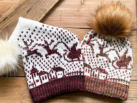 Silent Night Beanie Knit Pattern