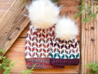 Knit Stitch Beanie Pattern