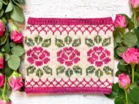 Rose Garden Cowl Pattern