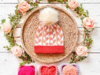 Half of my Heart Beanie Pattern