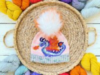 Dragon Flame Beanie Pattern