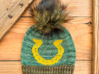 Lucky Horseshoe Beanie Pattern