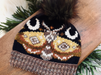 Lunar Moth Beanie Pattern