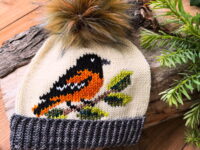 Baltimore Oriole Beanie Pattern