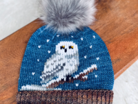 Snowy Owl Beanie Pattern