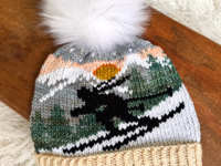 Snow Day Slopes Beanie Pattern